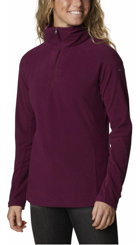 Polar Mujer Glacial Iv 1/2 Zip Morado Columbia