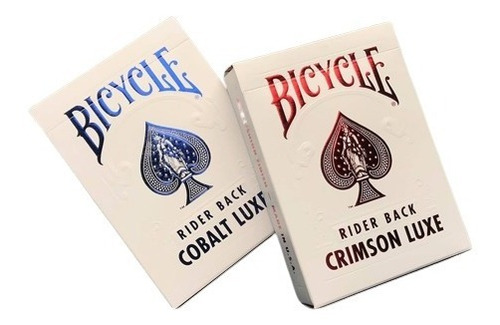 Baraja Metal Luxe Bicycle Poker Cartas Naipe Alberico Magic