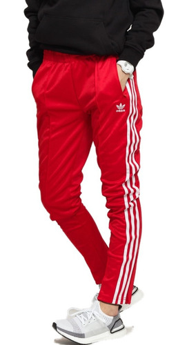 calça adidas originals vermelha