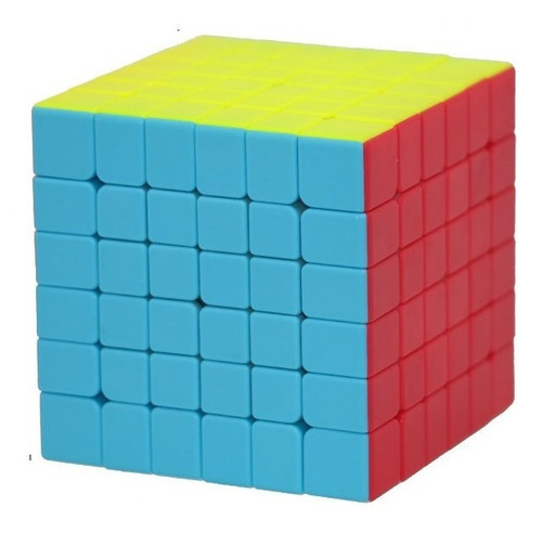 Imagem 5 de 6 de Cubo Mágico 6x6x6 Qiyi Qifan S2 Versão 2 Colorido