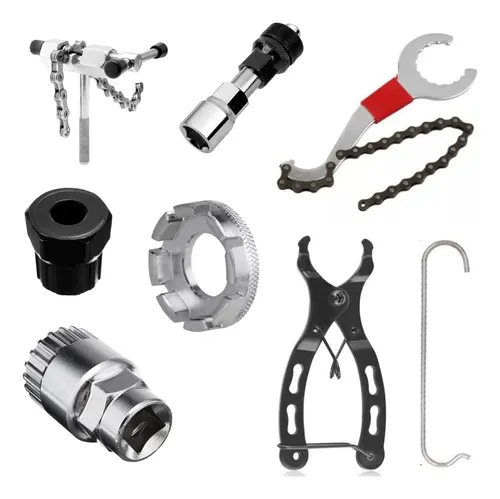 comprar Kit Ferramentas Extratores Para Bicicletas  8 Pçs Chave Bike