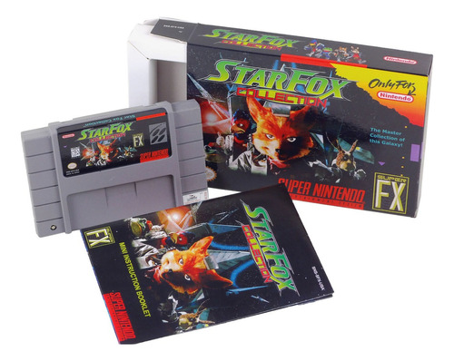 Starfox Collection Super Nintendo Snes Completo
