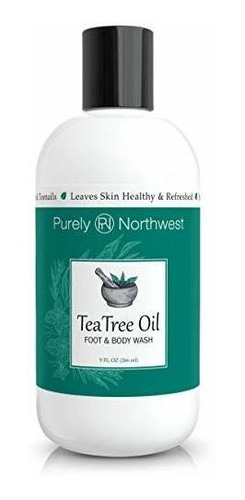 Antifungal Tea Tree Oil Body Wash, Ayuda A Los Pies De Los A