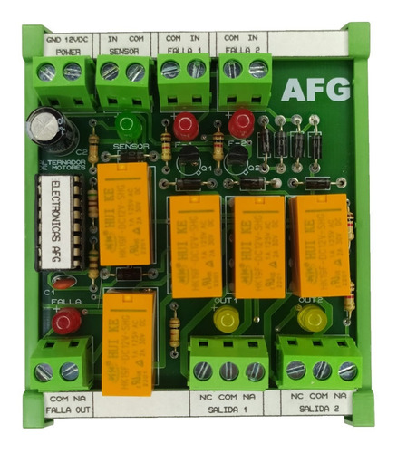 Modulo Alternador Control De Motores V1.0 Bombas Compresores