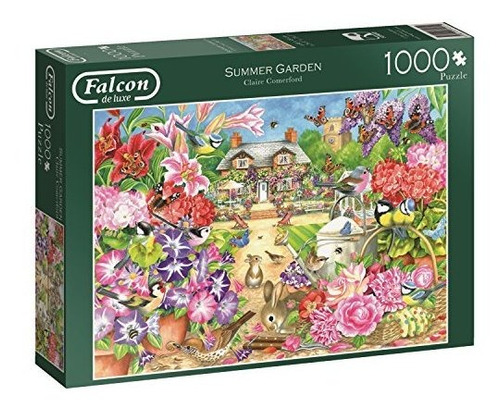 Jumbo Summer Garden Jigsaw Puzzle (1000 Piezas)
