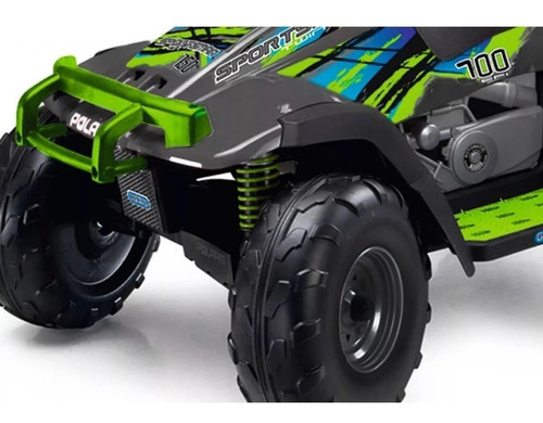 Imagem 3 de 4 de Quadriciclo Polaris Sportsman 700 Twin-lime 12 V Peg Pérego