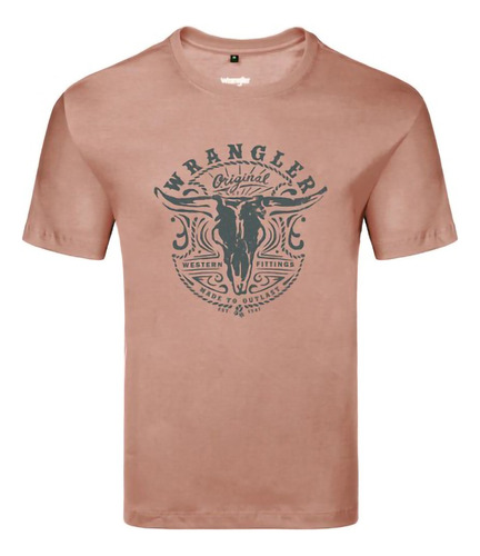 Camiseta Country Masculina Wrangler Wm5667rs