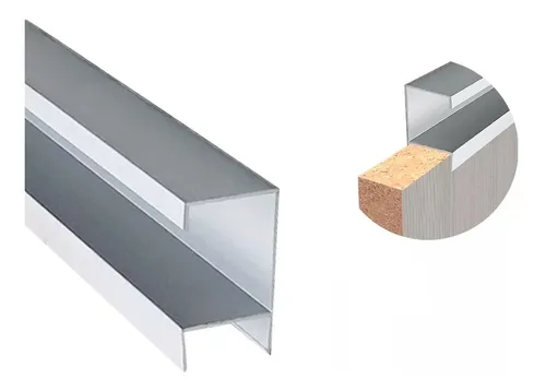 comprar Perfil Manija C Aluminio Anodizado 3 Metros  Eurohard