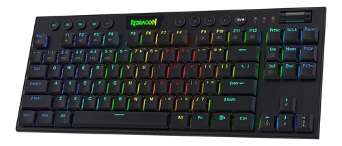 Redragon K621 Horus Tkl Teclado Mecánico Inalámbrico Rgb,...
