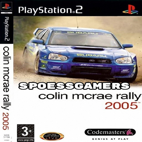 Colin Mcrae Rally 2005 Ps2 ( Carros ) Patch .