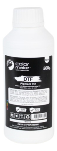 Tinta Dtf 1 Litro Color Make Blanca