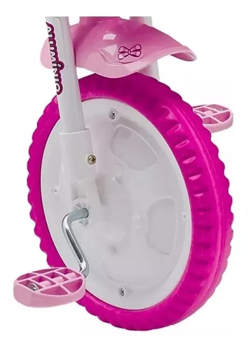 Triciclo Motoca Infantil Menina Nathor Rosa - Frete Gratis