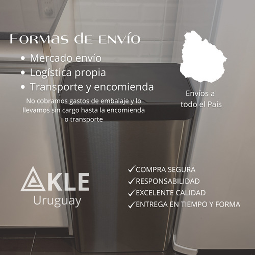 Papelera Automatica Inteligente Toronto 70 L