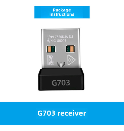 Receptor G703: Estándar Oficial: Logitech G Bluetooth Usb