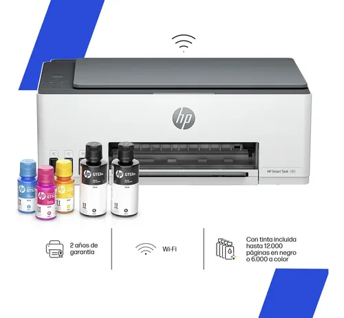Impresora Multifunción Hp Smart Tank 580 Tinta Continua Con