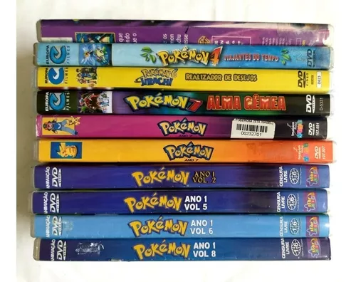 Dvd Pokemon  MercadoLivre 📦