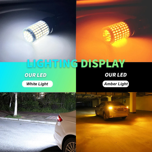 Ampolleta Led Retroceso, Freno, Intermitentes 144 Led