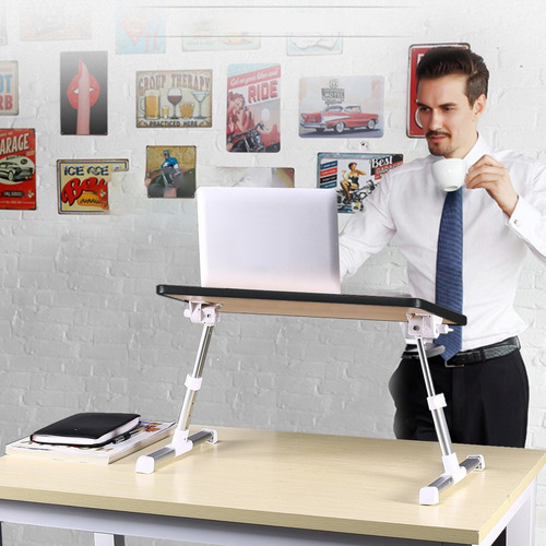 Base / Mesa Para Portátil Jd Bl-01, Funcional Y Ergonómica
