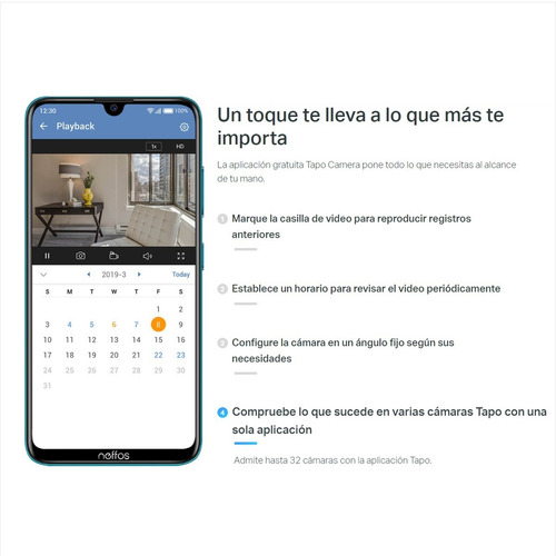 Cámara Robótica Día/noche Alarma 3mp Audio Tp-link Tapo C210