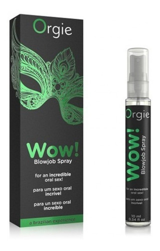 Wow! Blowjob spray para sexo oral refrescante y estimulante