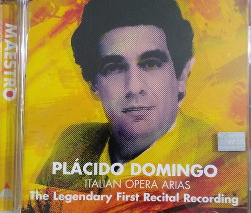 Placido Domingo Cd Nuevo Italian Opera Arias  Maestro   