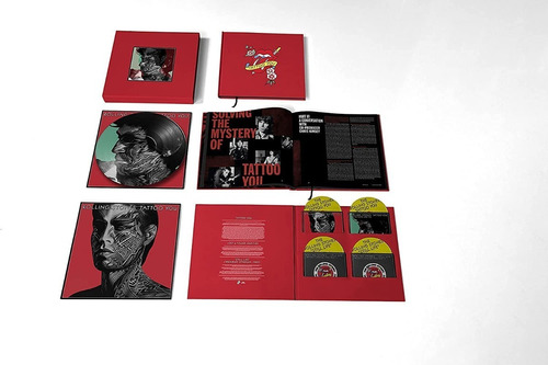 The Rolling Stones Tattoo You Deluxe Box 04-cds/01-lp 2021