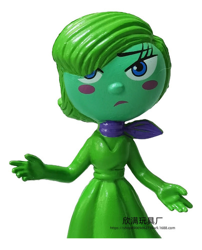 Fe 6 Piezas De Inside Out 2 (con Base), Modelo De Muñeca,