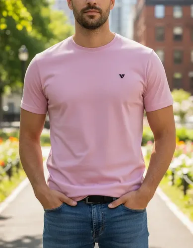 Camiseta Masculina Camisas Slim Voker 100 Algodão Atacado