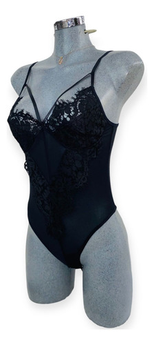 Lote 6 Piezas Body Dama Pantiblusa Encaje Y Mesh Unitalla