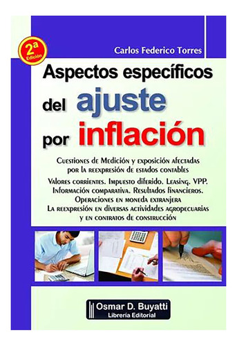 Aspectos Especificos Del Ajuste Por Inflacion - Torres, Carl
