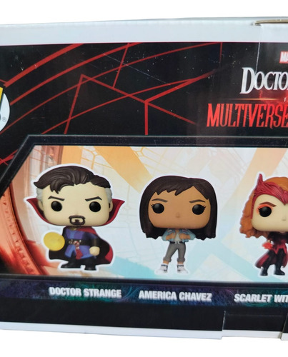 Funko Pop! Doutor Estranho Doctor Strange 4 Pack Gitd