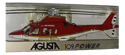 Helicóptero Agusta A109 Power Escala 1:43 Colección Diecast