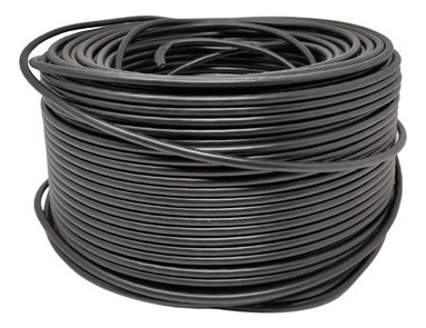 Cable Eléctrico Cca Calibre 12 Unipolar Negro 50 Metros