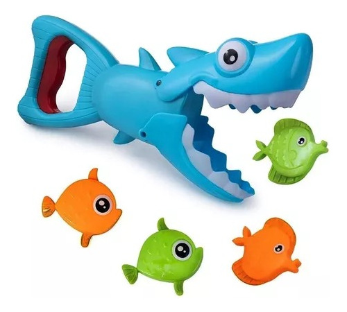 Juego De Agua Tiburon Magnific Bath Shark N Grab