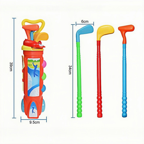 Set De Juguetes De Golf Para Niños Al Aire Libre