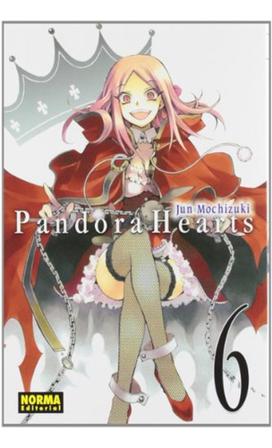 Pandora Hearts 6 (Comic Manga): No Aplica, de Mochizuki, Jun. Serie No aplica, vol. No aplica. Editorial NORMA EDITORIAL, tapa pasta blanda, edición 1 en español, 2012