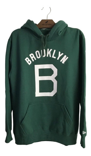 Canguru Moletom New Era Brooklyn Mlb Blusa Frio