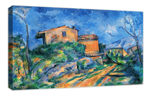 Cuadro Canvas  Mansión Maria Vista Francés Paul Cezanne