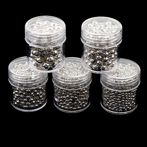 Wpd 5 Sets Perlas Espaciadoras De Acero Inoxidable
