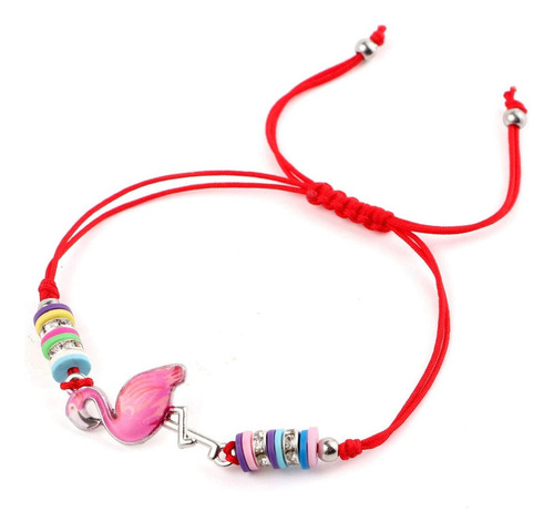 Pulsera Ajustable Tejida A Mano De La Amistad De Los Niños