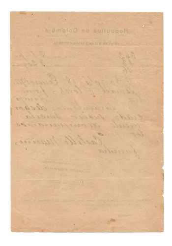Telegrama De 1912 Telégrafos Nacionales Bogotá Tunja (Usado)