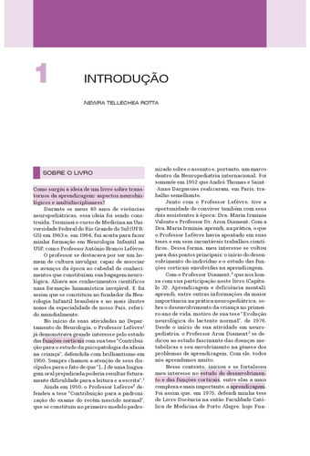 Transtornos da Aprendizagem: Abordagem Neurobiológica e Multidisciplinar, de Rotta, Newra Tellechea. Artmed Editora Ltda., capa mole em português, 2015
