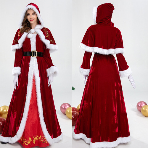 Traje De Navidad Traje De Cosplay De Santa Claus