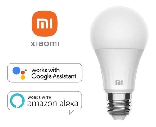 Imagen 2 de 5 de Ampolleta Inteligente Xiaomi Mi Smart Led Warm White Wifi