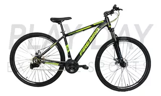 Bicicleta Fire Bird Outback 2022 R29 L 21v frenos de disco mecánico color negro/amarillo