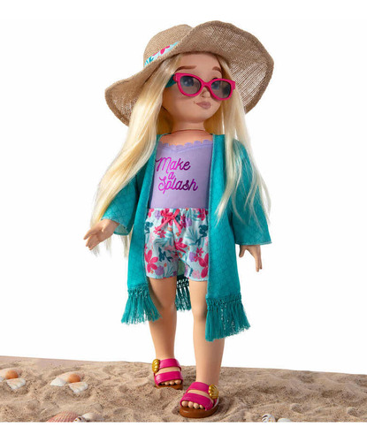 Mega Combo Muñeca 4ever Ariel Disney 45 Cms Con Accesorios