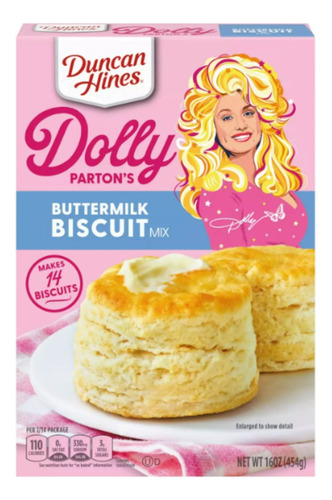Dolly Partons Duncan Hines Buttermilk Biscuit 454g