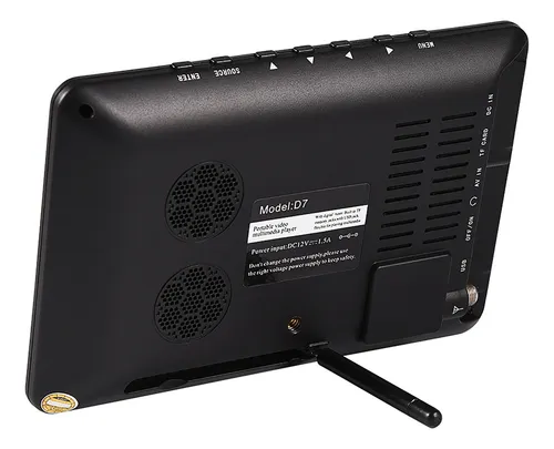Mini Televisor Digital Portátil De Alta Definición Atsc 7 16