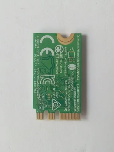 Tarjeta Wifi Anatel Modelo Qualcomm Atheros Qcnfa 435 (Usado)