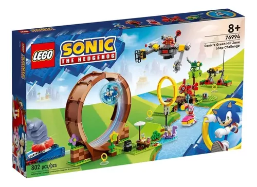 Lego Sonic 76994 - Desafio De Looping Da Zona De Green Hill